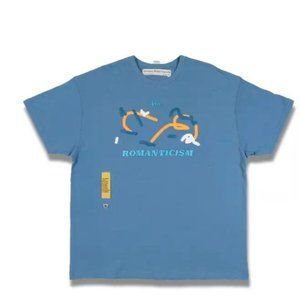 ADVISORY BOARD CRYSTALS (Abc) “ROMANTICISM” T-Shirt Blue
